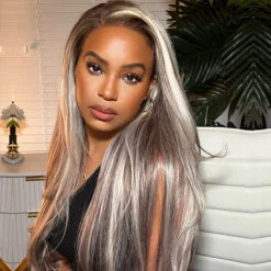 Exclusive Original Blonde Highlight Lace Front Human Hair Wigs #P18/613 Blonde Hair With Highlights For Sale 14 Exclusive Original Blonde Highlight Lace Front Human Hair Wigs #P18/613 Blonde Hair With Highlights For Sale -Ethereal Hair Shop 1626