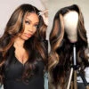Balayage Highlight P1B/30 Body Wave 5x5 13x4 HD Undetectable Lace Front Wigs 100% Human Hair -Ethereal Hair Shop 1787 7d5d1176 bfce 4ce6 a920 f57883e78bcb