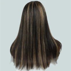 Layered Cut #1B/27 Blonde Highlights Pre Plucked 13x4 HD Lace Frontal Wig Straight Human Hair Wigs 13 Layered Cut #1B/27 Blonde Highlights Pre Plucked 13x4 HD Lace Frontal Wig Straight Human Hair Wigs -Ethereal Hair Shop 1b 27 highlight Layered Cut lace wigs 3