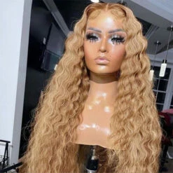 #27 Loose Deep Wave Honey Blonde Lace Front Wig Brazilian 13×4 13x6 Frontal HD Lace Wig -Ethereal Hair Shop 27 1 ca5f6a8a 6ffc 4072 8587 4faf746cf4c7