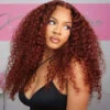 Reddish Brown 5x5/13x4 HD Lace Wig #33 Auburn Colored Deep Wave Lace Front Human Hair Wigs For Women 2 Reddish Brown 5x5/13x4 HD Lace Wig #33 Auburn Colored Deep Wave Lace Front Human Hair Wigs For Women -Ethereal Hair Shop 33 hair color reddish brown hd lace wig
