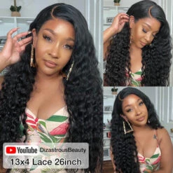 HD Lace Wigs Realistic 13*4 Lace Front Wigs Human Hair Deep Wave Skinlike HD Lace Wig With Invisible Bleached Knots Pre Plucked Hairline -Ethereal Hair Shop 3deepwavewig