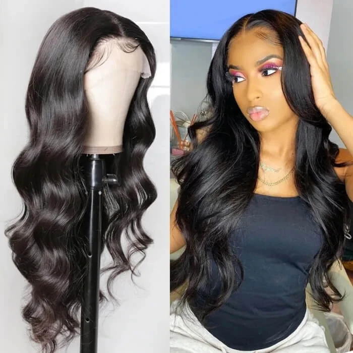 Skin Melt HD Lace Wigs 13*6 Lace Frontal Wigs Glueless Human Hair Wigs 4 Skin Melt HD Lace Wigs 13*6 Lace Frontal Wigs Glueless Human Hair Wigs - Image 2