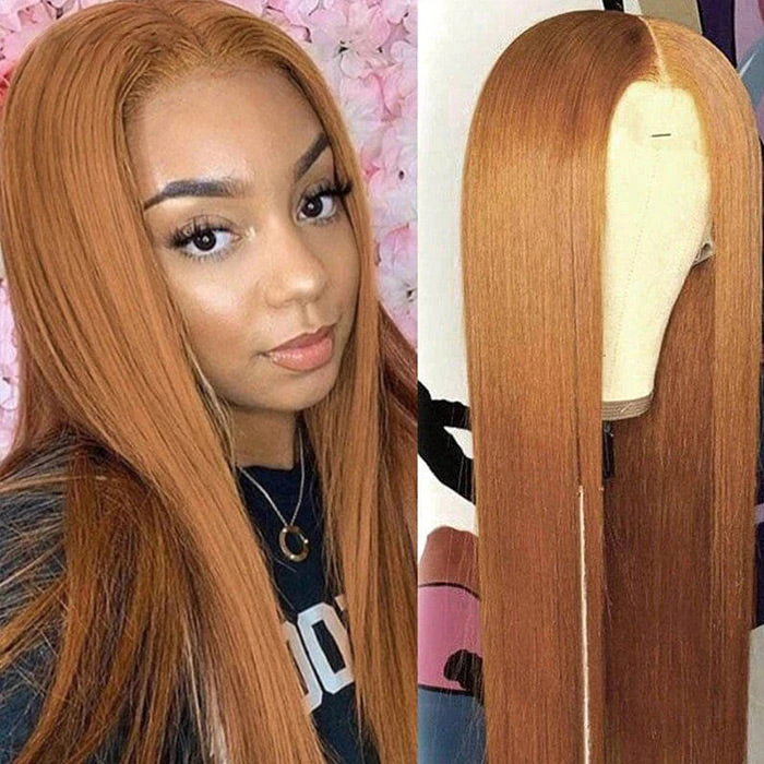 Deep Wave #30 Chestnut Brown Colored Lace Front Wigs 13*4 13*6 HD Lace Human Hair Fall Color Wigs Women 8 Deep Wave #30 Chestnut Brown Colored Lace Front Wigs 13*4 13*6 HD Lace Human Hair Fall Color Wigs Women - Image 6