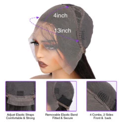 #27 Colored Lace Front Wigs For Women 13*4 HD Lace Straight & Body Wave Human Hair Wigs -Ethereal Hair Shop 700 13 4 cap 828da4ef 1c9a 4b33 bc7c df96a01b6cd4