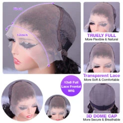 Full 13x6 Lace Frontal Wig Skin Melt HD Lace Wig Body Wave Pre Plucked & Bleached Glueless Wig -Ethereal Hair Shop 700 13 6 full lace wig 0113 8f3441ea 95d5 48d2 bdb3 88f630aecb15