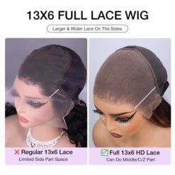 Ombre Brown Colored 13x6 Transparent Lace Frontal Wig Pre-Plucked Highlight Lace Front Human Hair Wigs For Women 11 Ombre Brown Colored 13x6 Transparent Lace Frontal Wig Pre-Plucked Highlight Lace Front Human Hair Wigs For Women -Ethereal Hair Shop 700 13 6 full lace wig 5 c2e372a6 3976 4137 9262 592655047e02 1
