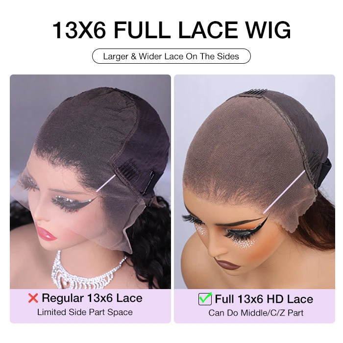 Ombre Brown Colored 13x6 Transparent Lace Frontal Wig Pre-Plucked Highlight Lace Front Human Hair Wigs For Women 7 Ombre Brown Colored 13x6 Transparent Lace Frontal Wig Pre-Plucked Highlight Lace Front Human Hair Wigs For Women - Image 5