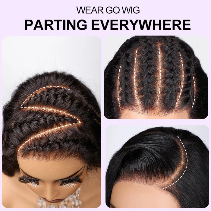 Blonde Highlight HD Lace Closure Wigs #M1B/27 Color Glueless Ready & Go Wig 16 Blonde Highlight HD Lace Closure Wigs #M1B/27 Color Glueless Ready & Go Wig - Image 14