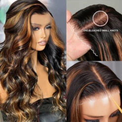 Balayage Highlight P1B/30 Body Wave 5x5 13x4 HD Undetectable Lace Front Wigs 100% Human Hair -Ethereal Hair Shop 700 1b 30 highlight lace wig 10 4101a2e6 760d 4e33 981d 3dfd6f858bb4