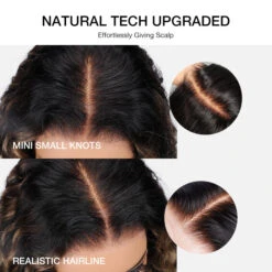 Blonde Highlight Deep Wave Virgin Human Hair 13X6 Full HD Lace Frontal Wigs -Ethereal Hair Shop 700 1b 27 deep wave lace wig 5