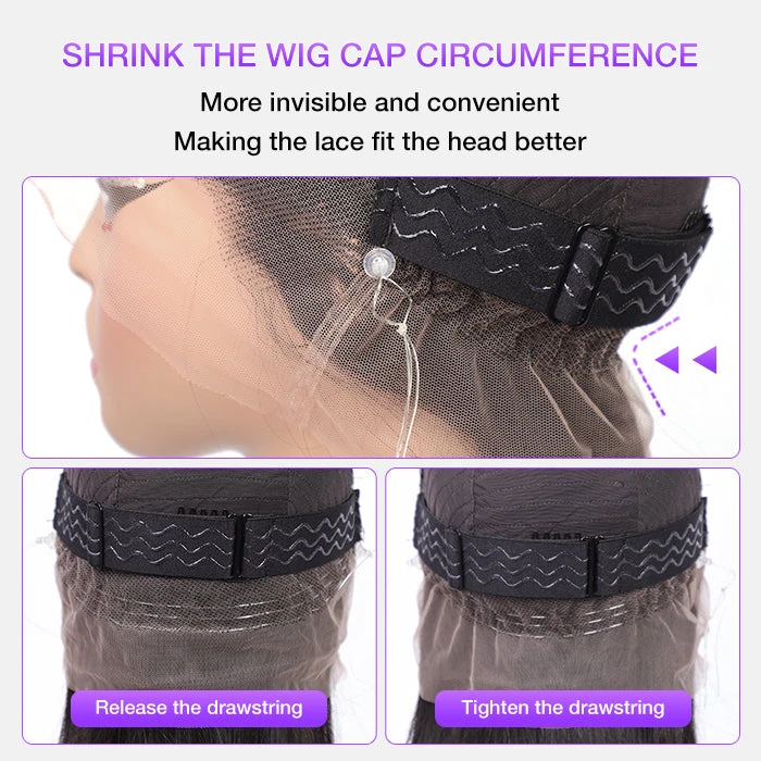 Upgrade Invisi-String Snug Fit 360 HD Lace Frontal Curly Glueless Human Hair Wig 15 Upgrade Invisi-String Snug Fit 360 HD Lace Frontal Curly Glueless Human Hair Wig - Image 13