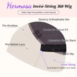 Upgrade Invisi-String Snug Fit 360 HD Lace Frontal Curly Glueless Human Hair Wig 33 Upgrade Invisi-String Snug Fit 360 HD Lace Frontal Curly Glueless Human Hair Wig -Ethereal Hair Shop 700 360 hidden strap cap 31