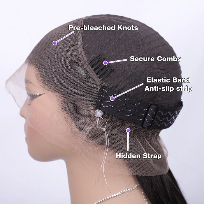 Upgrade Invisi-String Snug Fit 360 HD Lace Frontal Curly Glueless Human Hair Wig 18 Upgrade Invisi-String Snug Fit 360 HD Lace Frontal Curly Glueless Human Hair Wig - Image 16