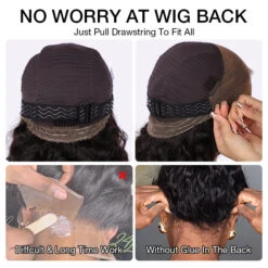 M1b/27 Blonde Highlight Curly Wigs Invisi-String Snug Fit 360 HD Lace Frontal Virgin Human Hair Wig For Women -Ethereal Hair Shop 700 360 invisi string wig 60