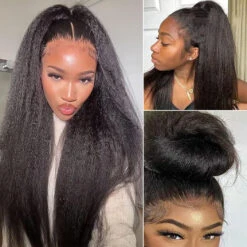 Kinky Straight Invisible-String Snug Fit 360 Full Lace Pre Plucked & Bleached HD Lace Glueless Wigs -Ethereal Hair Shop 700 360 kinky syraight pre all wig 2 b4eb3e8f 3077 427b 861f 129012b6d206