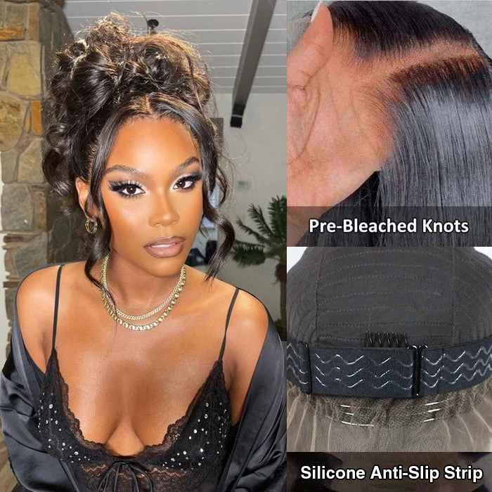 Body Wave Invisi-Pull String Snug Fit 360 HD Lace Frontal Glueless Wig With Pre Bleached Knots 4 Body Wave Invisi-Pull String Snug Fit 360 HD Lace Frontal Glueless Wig With Pre Bleached Knots - Image 2