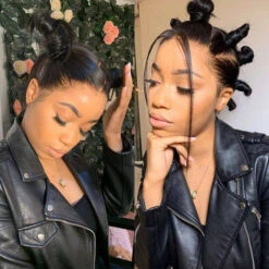 Glueless 360 Full Lace Frontal Straight Wigs With Invisi-String Affordable Snug Fit Human Hair Wigs Lace Parting Anywhere -Ethereal Hair Shop 700 360 straight invisi string 19