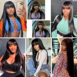Glueless Human Hair Wigs With Bangs For Black Women Straight 2x4 HD Lace Wigs With Bangs 14 Glueless Human Hair Wigs With Bangs For Black Women Straight 2x4 HD Lace Wigs With Bangs -Ethereal Hair Shop 700 3 1 268d27e9 7f36 4332 9f2a baeb82d45148