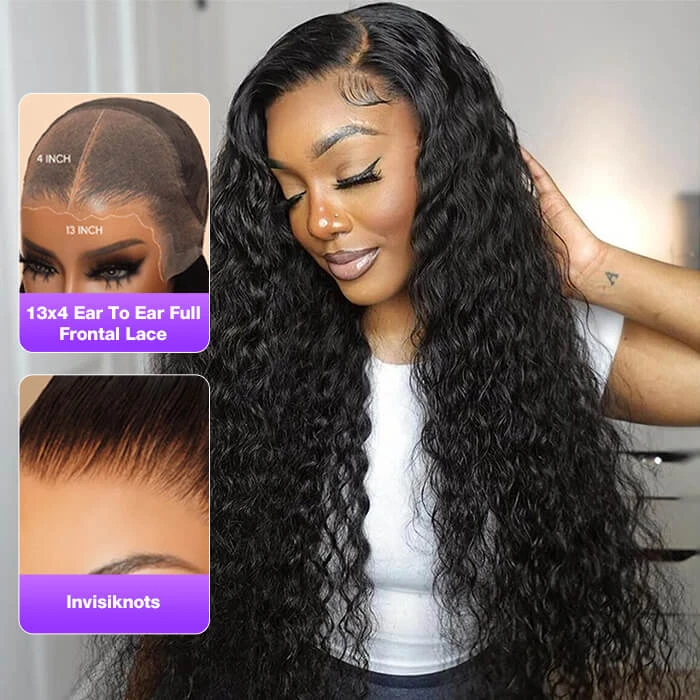Ear To Ear 13x4 HD Lace Front Straight Wig Pre Cut & Plucked & Bleached Real Glueless Wig 16 Ear To Ear 13x4 HD Lace Front Straight Wig Pre Cut & Plucked & Bleached Real Glueless Wig - Image 14