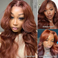 Reddish Brown 13x4 Lace Frontal & 8x5 Closure Wig Put On And Go Glueless Wig Human Hair -Ethereal Hair Shop 700 3 8 c8b78a21 2d2e 4674 b659 358592b46de2