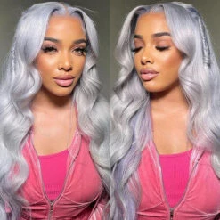 Grey Human Hair Wig 13x4 HD Lace Frontal Wig Colored Human Hair Wigs For Women 17 Grey Human Hair Wig 13x4 HD Lace Frontal Wig Colored Human Hair Wigs For Women -Ethereal Hair Shop 700 3 e7eb380b 8a3f 4265 94f4 1168f3a49864