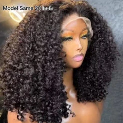 250% Density Popping Curly HD Lace Front Wigs Pre Bleached Glueless Ready To Go Human Hair Wigs -Ethereal Hair Shop 700 Popping Curly lace wig 1 15f88d32 7f8b 4cb2 8401 9d23b8ca26a4