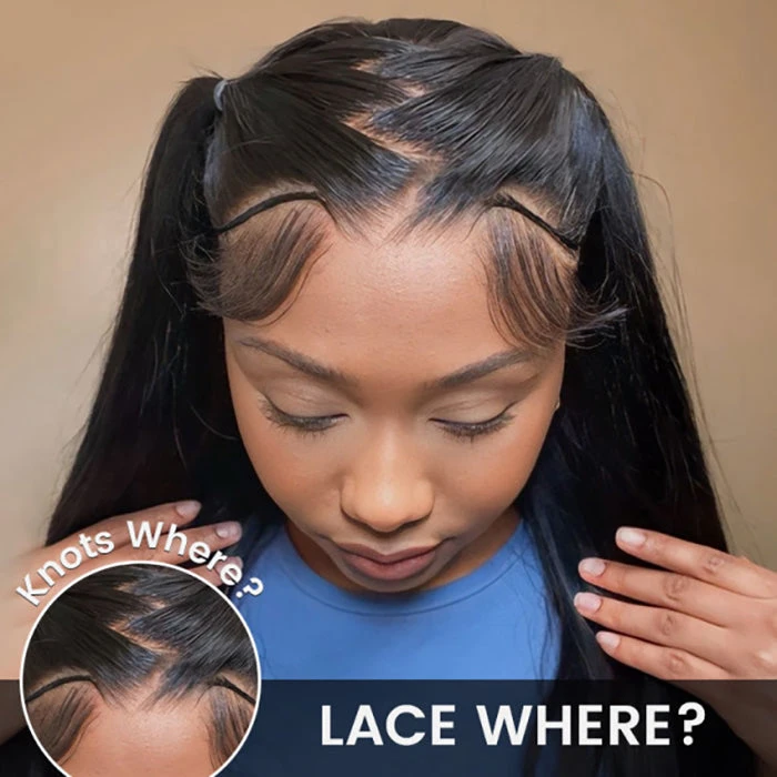 Pre Braided Hairstyles For Straight Hair Glueless 13x6 Full Lace Front Wigs With Pre Bleached Knots 10 Pre Braided Hairstyles For Straight Hair Glueless 13x6 Full Lace Front Wigs With Pre Bleached Knots - Image 8