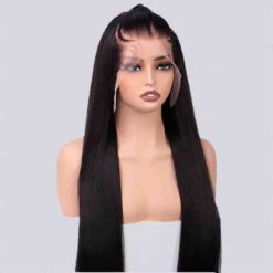 Glueless Pre Braided Wig Straight Human Hair 13x4 HD Lace Frontal Wig Super Secure -Ethereal Hair Shop 700 Pre Braided Wigs 4 1 1