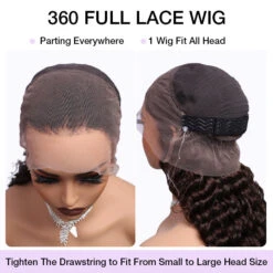 Glueless Invisi-String Snug Fit 360 HD Lace Frontal #4 Chocolate Brown Deep Wave Put On & Go Wigs 24 Glueless Invisi-String Snug Fit 360 HD Lace Frontal #4 Chocolate Brown Deep Wave Put On & Go Wigs -Ethereal Hair Shop 700 4 360 invisi string pre cut lace wig 41