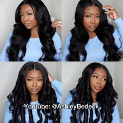 Ear To Ear 13x4 HD Lace Front Straight Wig Pre Cut & Plucked & Bleached Real Glueless Wig 26 Ear To Ear 13x4 HD Lace Front Straight Wig Pre Cut & Plucked & Bleached Real Glueless Wig -Ethereal Hair Shop 700 AshleyBedeck 1