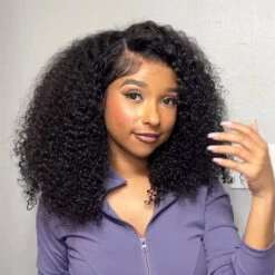 250% Density Popping Curly HD Lace Front Wigs Pre Bleached Glueless Ready To Go Human Hair Wigs -Ethereal Hair Shop 700 brookthebeautiful 2