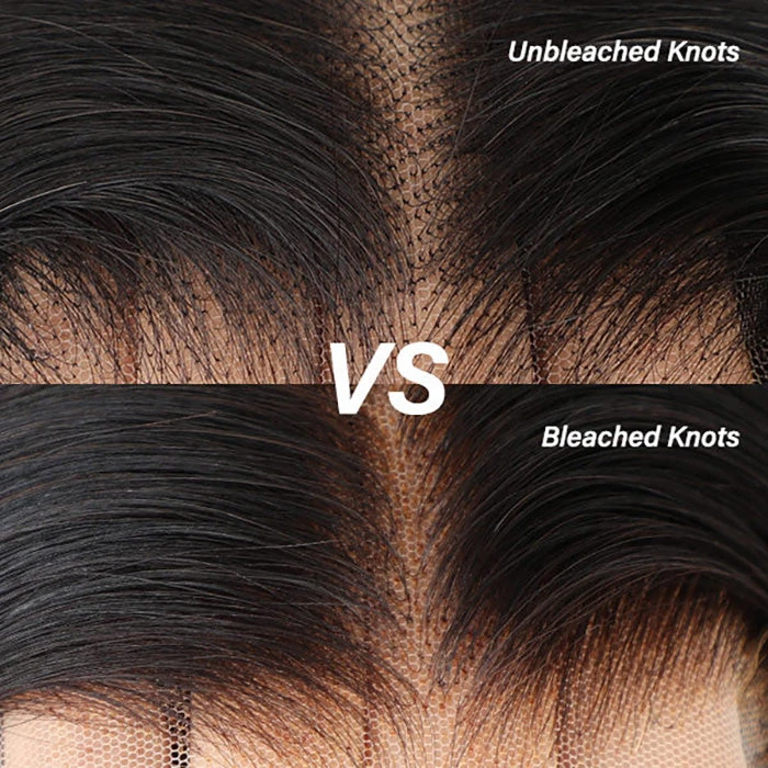 Deep Wave 5x5 HD Transparent Lace Closure Wigs Glueless Human Hair Wig With Bleached Knots 11 Deep Wave 5x5 HD Transparent Lace Closure Wigs Glueless Human Hair Wig With Bleached Knots - Image 9