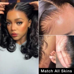 Glueless Pre-Cut 8×5 Lace Closure Wig Body Wave 13*4 HD Lace Front Human Hair Wigs Bleached Knots Beginner Friendly -Ethereal Hair Shop 700 body wave bob lace wig 11