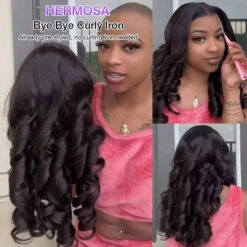 3D Body Wave Ear To Ear 13x6 Lace Frontal Wig Pre Plucked Pre Bleached Pre Cut Gluless Wig -Ethereal Hair Shop 700 body wave pre all lace wig 35 e61a5742 901a 4ffc b5b6 44b14c05cc25