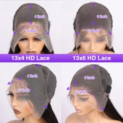 Skin Melt HD Lace Wigs Body Wave 13*4 Lace Front Wigs Human Hair Real Transparent Lace -Ethereal Hair Shop 700 cap xijietu 6 e828f0eb 656a 4e66 9290 b3585a6a91a1 1