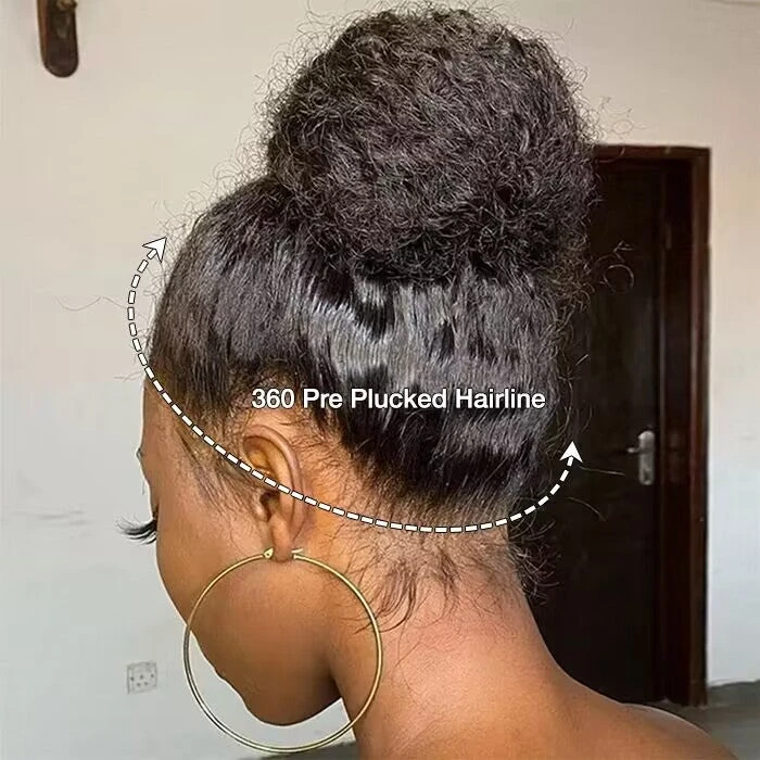 Upgrade Invisi-String Snug Fit 360 HD Lace Frontal Curly Glueless Human Hair Wig 8 Upgrade Invisi-String Snug Fit 360 HD Lace Frontal Curly Glueless Human Hair Wig - Image 6