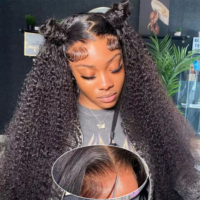 Curly Wig 13x6 Real Ear To Ear Lace Frontal Pre-All Wig Pre-Cut Lace Frontal Super Secure Wig 6 Curly Wig 13x6 Real Ear To Ear Lace Frontal Pre-All Wig Pre-Cut Lace Frontal Super Secure Wig - Image 4