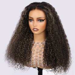 C-Shape Ear Design M1B/27 Blonde Highlights Curly Glueless 8x5 HD Lace Wig 100% Human Hair 24 C-Shape Ear Design M1B/27 Blonde Highlights Curly Glueless 8x5 HD Lace Wig 100% Human Hair -Ethereal Hair Shop 700 highlight 360 lace wig 32 667e7f78 6f4d 4f67 9563 bb9d11934d92