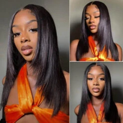 Pre-Cut 13x4 Lace Front Straight Layered Wig 100% Human Hair Glueless Wig Pre Bleached Knots Pre Plucked Hairline -Ethereal Hair Shop 700 layered cut straight lace wig 31 3794cb2d 3ab7 44be 86bd 7cc9782b040d