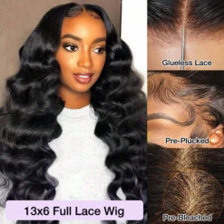 Bouncy Loose Wave 13x6 Full Invisible Hd Transparent Lace Front Wigs For Women 19 Bouncy Loose Wave 13x6 Full Invisible Hd Transparent Lace Front Wigs For Women -Ethereal Hair Shop 700 loose lace glueless wigs 2