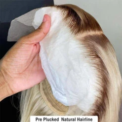 Ombre 613 Blonde Straight Bob Lace Front Wig 13X4 Lace Front Human Hair Wigs For Women 16 Ombre 613 Blonde Straight Bob Lace Front Wig 13X4 Lace Front Human Hair Wigs For Women -Ethereal Hair Shop 700 omber 613 bob wig 8