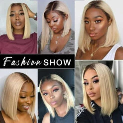 Ombre 613 Blonde Straight Bob Lace Front Wig 13X4 Lace Front Human Hair Wigs For Women 22 Ombre 613 Blonde Straight Bob Lace Front Wig 13X4 Lace Front Human Hair Wigs For Women -Ethereal Hair Shop 700 omber 613 bob wig 9