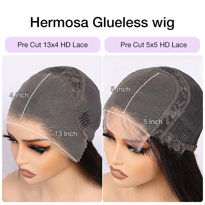 Natural 4C Edges Curly Baby Hair 13X4 HD Lace Front Human Hair Wigs Body Wave Wigs 10 Natural 4C Edges Curly Baby Hair 13X4 HD Lace Front Human Hair Wigs Body Wave Wigs - Image 8