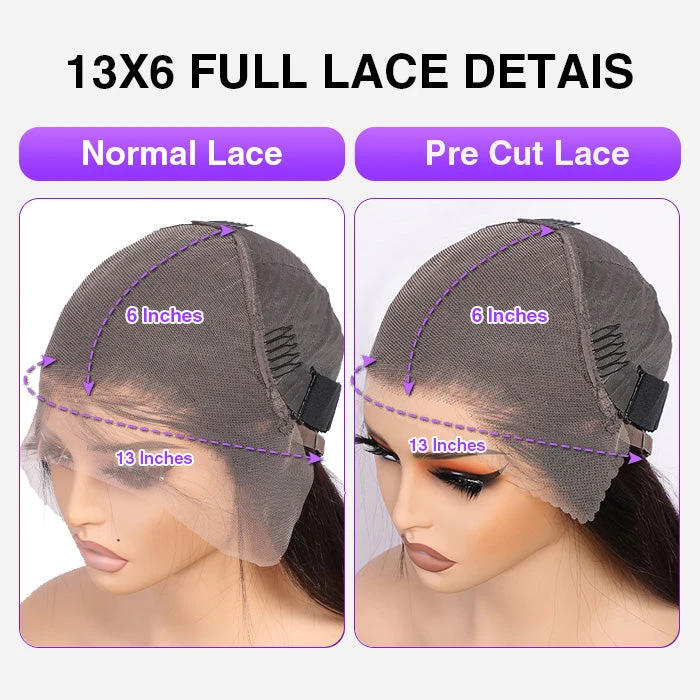 Pre Braided Curly Wig Glueless13x6 Full HD Lace Frontal Wigs With Pre Bleached Knots Ready & Go Wigs 9 Pre Braided Curly Wig Glueless13x6 Full HD Lace Frontal Wigs With Pre Bleached Knots Ready & Go Wigs - Image 7