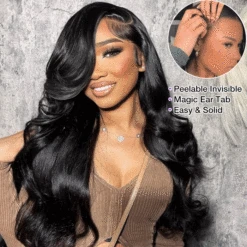 3D Body Wave Ear To Ear 13x6 Lace Frontal Wig Pre Plucked Pre Bleached Pre Cut Gluless Wig -Ethereal Hair Shop 700 pre all lace wig 1