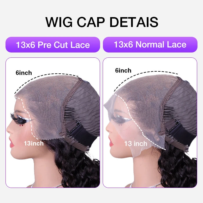 13x6 Full HD Lace Frontal Wig Straight Glueless Wig Human Hair Pre Plucked & Bleached Ready To Go 16 13x6 Full HD Lace Frontal Wig Straight Glueless Wig Human Hair Pre Plucked & Bleached Ready To Go - Image 14