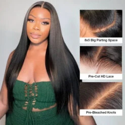8x5 HD Lace Straight Glueless Wig Pre Bleached Knots Ship In 24H 21 8x5 HD Lace Straight Glueless Wig Pre Bleached Knots Ship In 24H -Ethereal Hair Shop 700 pre cut lace wig sucai 49 55e5aa0f b215 467c 8da0 539af0fba555