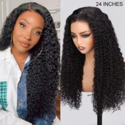 Pre-Knotless Glueless Curly Wig Versatile Pre Cut 8x5 Closure HD Lace Human Hair Wigs Put On Go® -Ethereal Hair Shop 700 pre cut lace wig 13 589103f2 e65e 4832 aba6 042dfe6f48f0