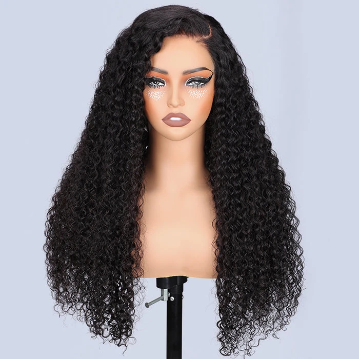 Virgin Brazilian Curly 13x4 HD Lace Ear-to-Ear Frontal Wig Invisible Knots Large & Small Cap Size 220% Density 13 Virgin Brazilian Curly 13x4 HD Lace Ear-to-Ear Frontal Wig Invisible Knots Large & Small Cap Size 220% Density - Image 11